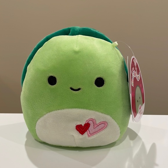NWT 5” Henry the Turtle Valentine Squishmallow - Picture 2 of 6